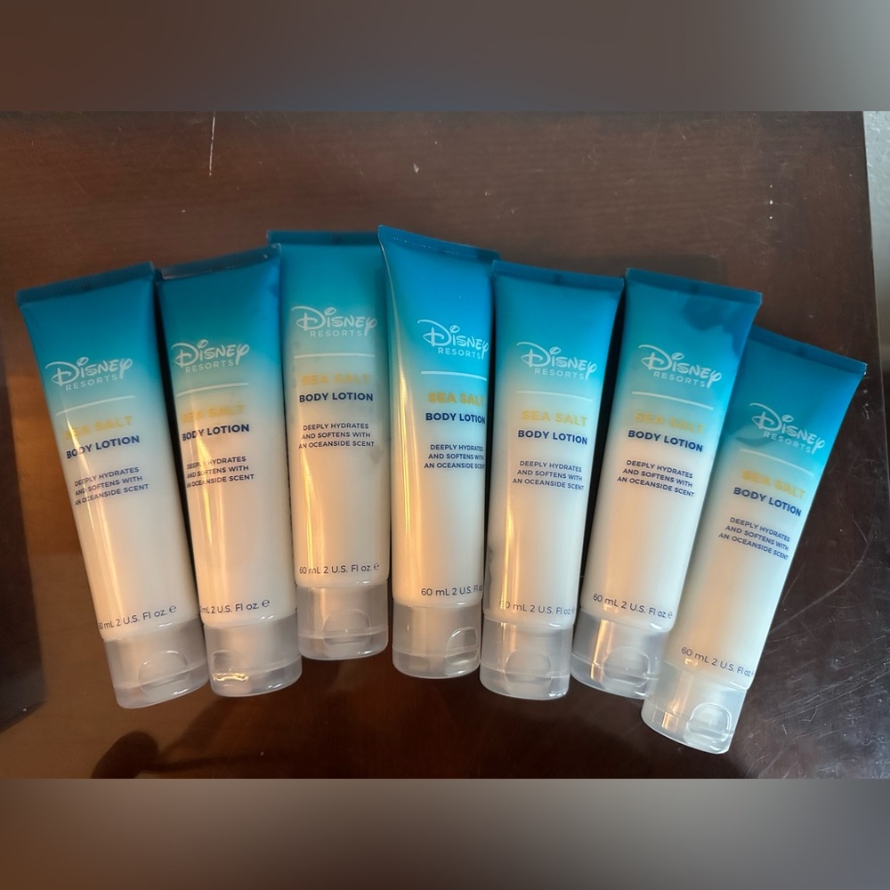 Disney resorts h20 sea salt body lotion bundle